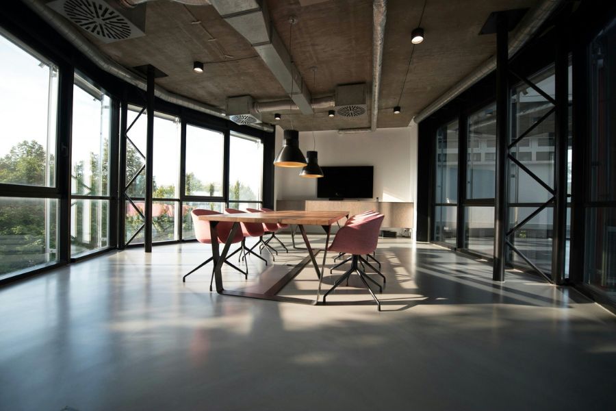Meeting room in a modern office